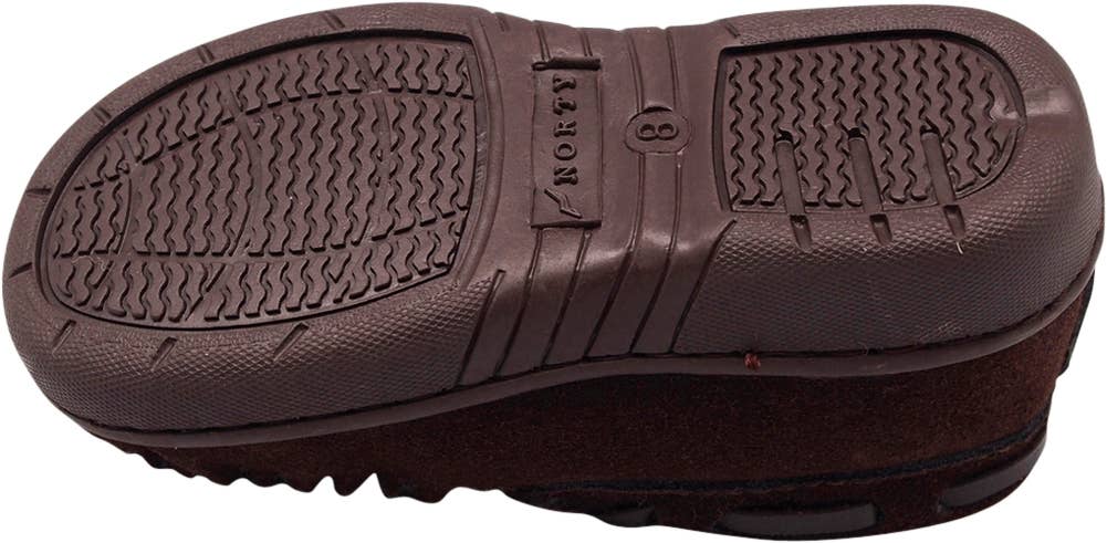 NORTY Little and Big Kids Boys Girls Slip On-40597-Chocolate