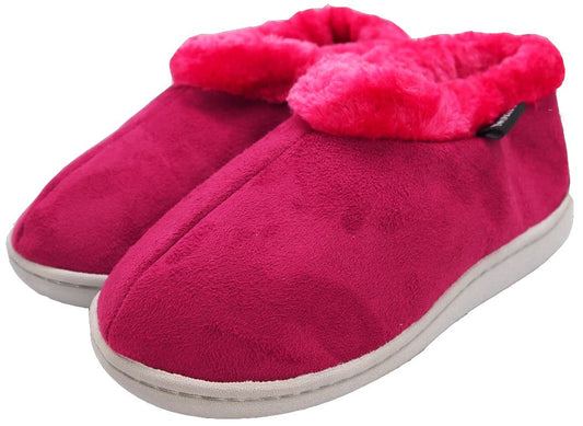 Norty Toddler Girl's Kids Fleece Memory Foam Slip On Indoor