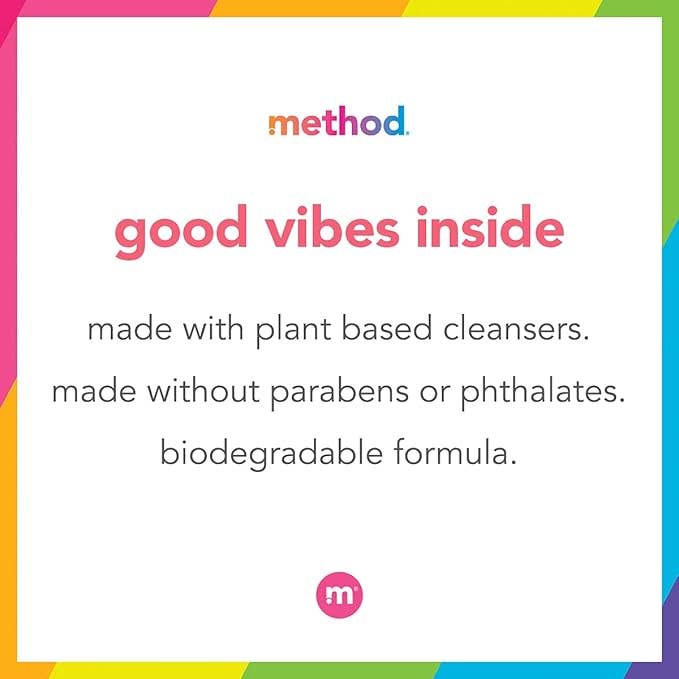 Method Body Paraben & Phthalate Free Body Wash, Pure Peace, 18 fl oz