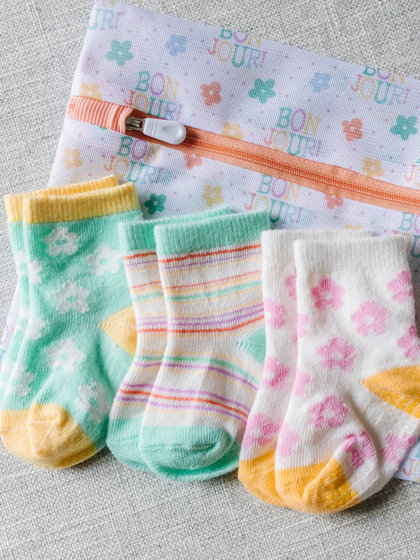 Baby Socks Trio  Bonjour Bébé