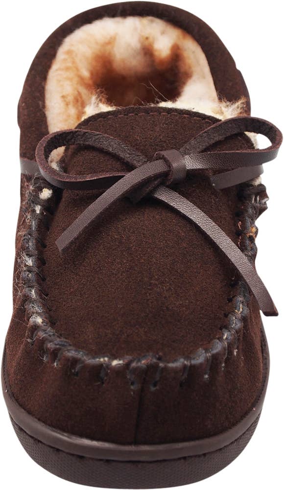 Norty Little and Big Kids Boys Girls Unisex Suede Leather Mo