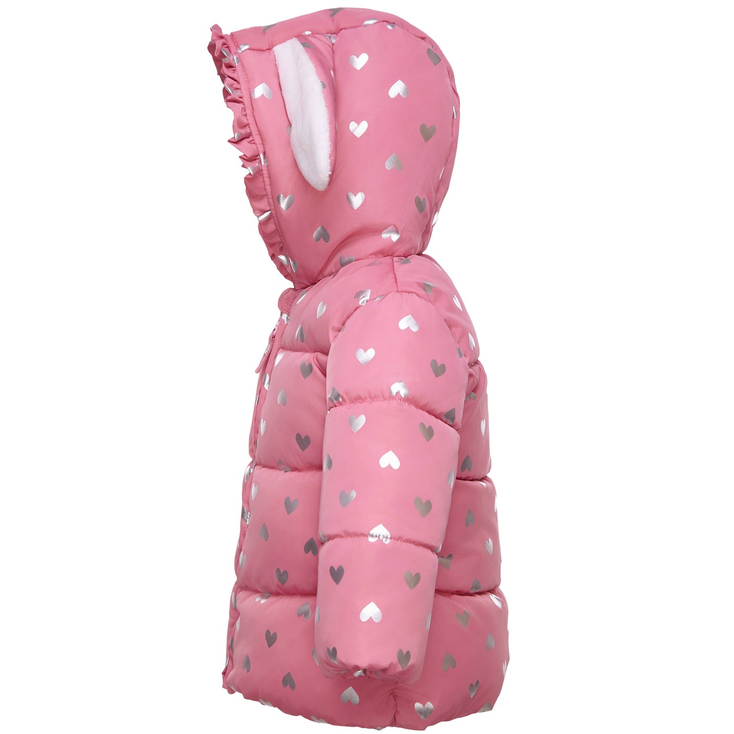 Baby Toddler Girls' Fleece Lined Puffer Coat