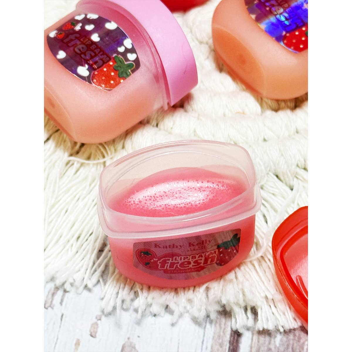 Moisturizing Fresh Strawberry Lip Balm