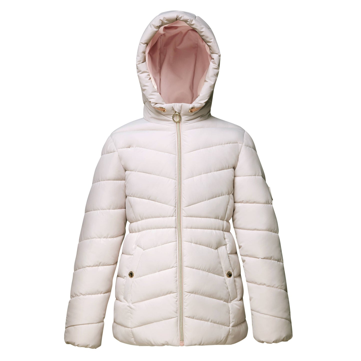 Girls' Light Long Coat Puffer Jacket