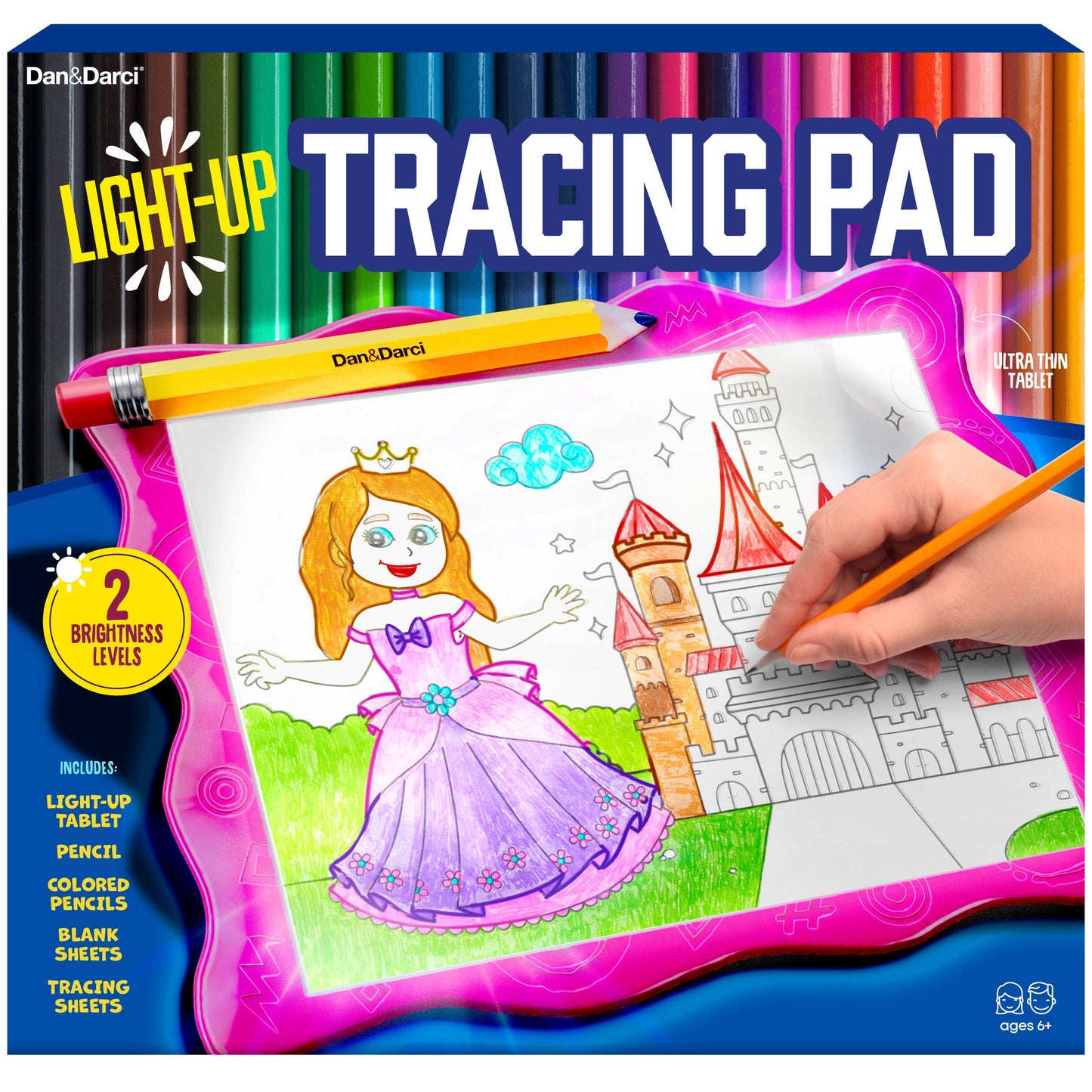 Light Up Tracing Pad for Kids - Craft Kit for Girls & Boys