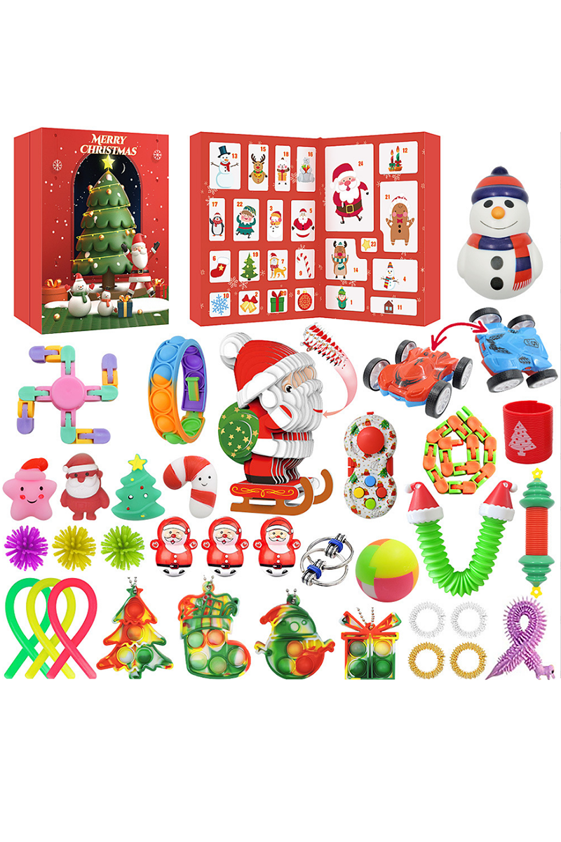 25 DAYS UNTIL CHRISTMAS CALENDER FIDGET TOY