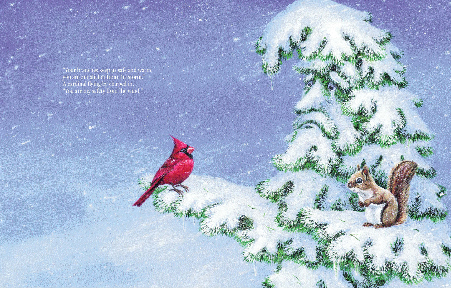 A Wish to be a Christmas Tree Picture Book