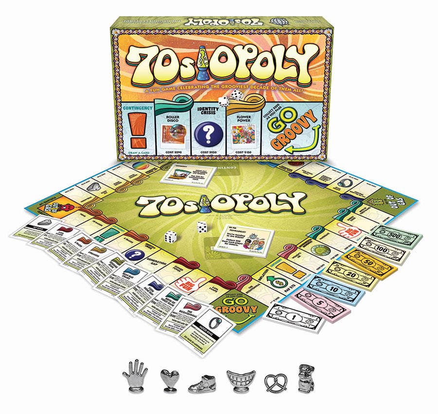 70s-Opoly Board Game, by Late for the Sky