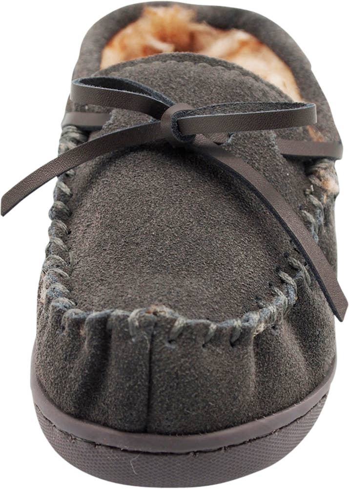 Norty Little and Big Kids Boys Girls Unisex Suede Leather Mo