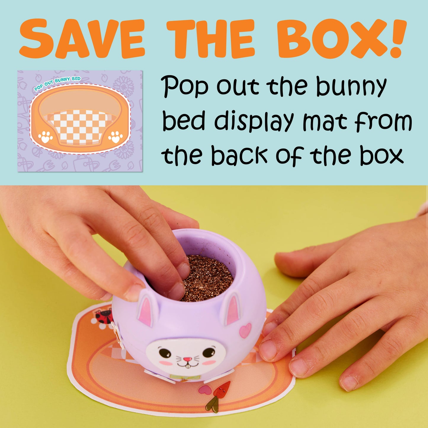 Plant and Decorate a Pet Mini Grow Craft Kit for Kids