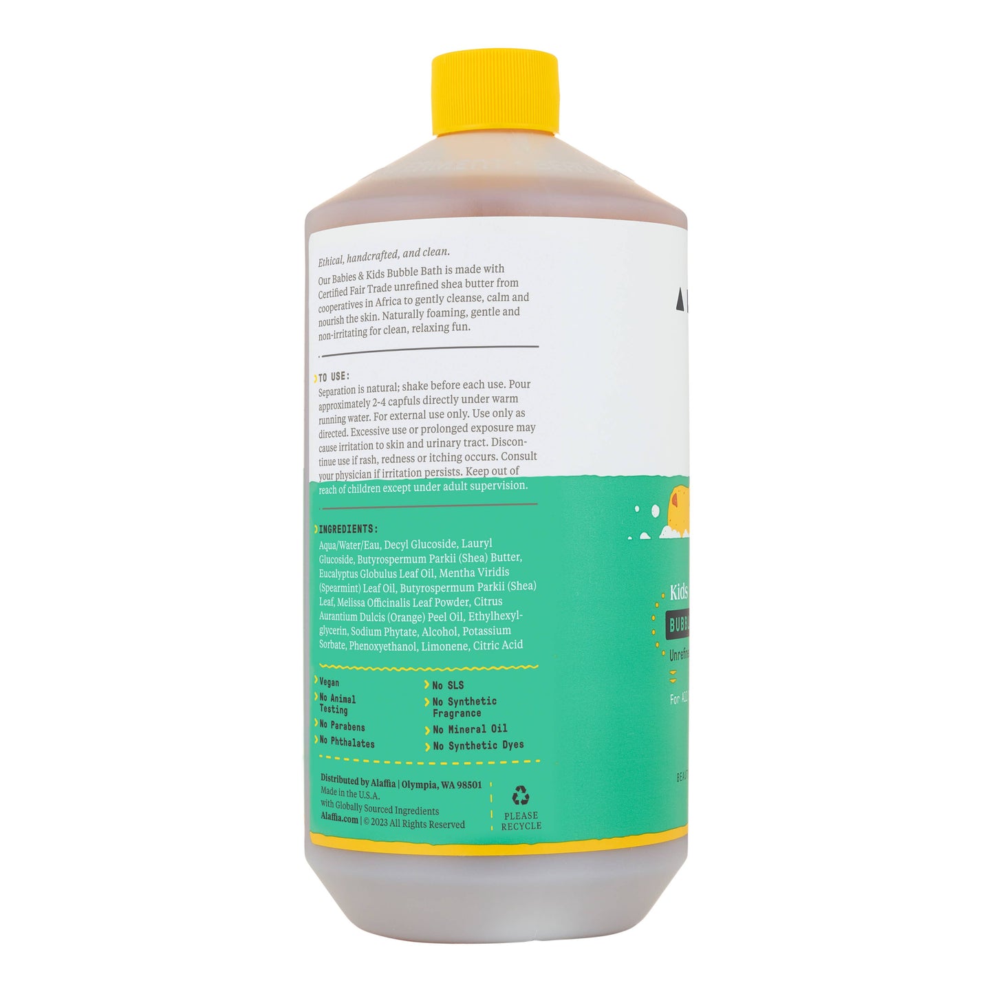Kids Bubble Bath - Eucalyptus Mint