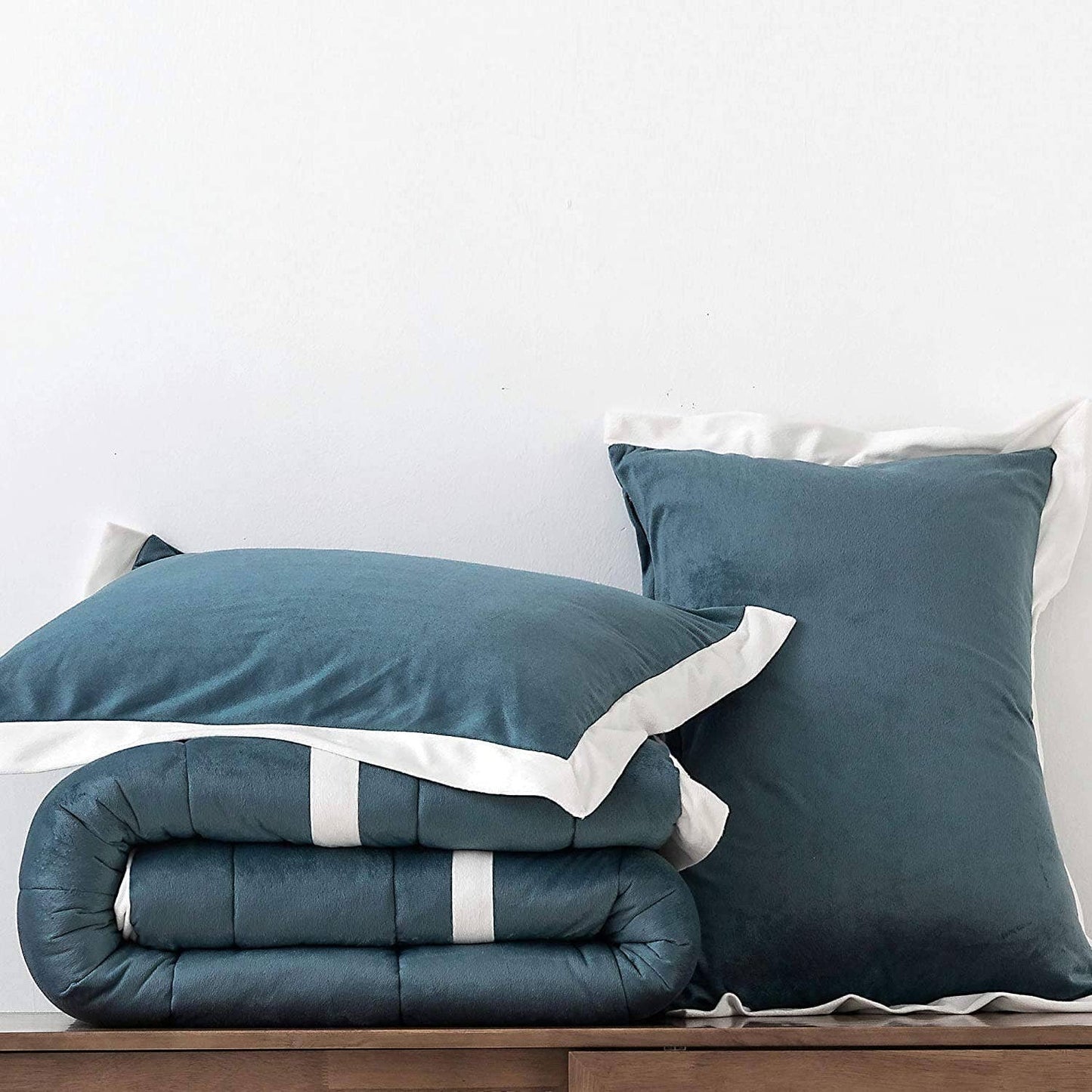 Down Alternative Comforter Set with Plush Microfiber