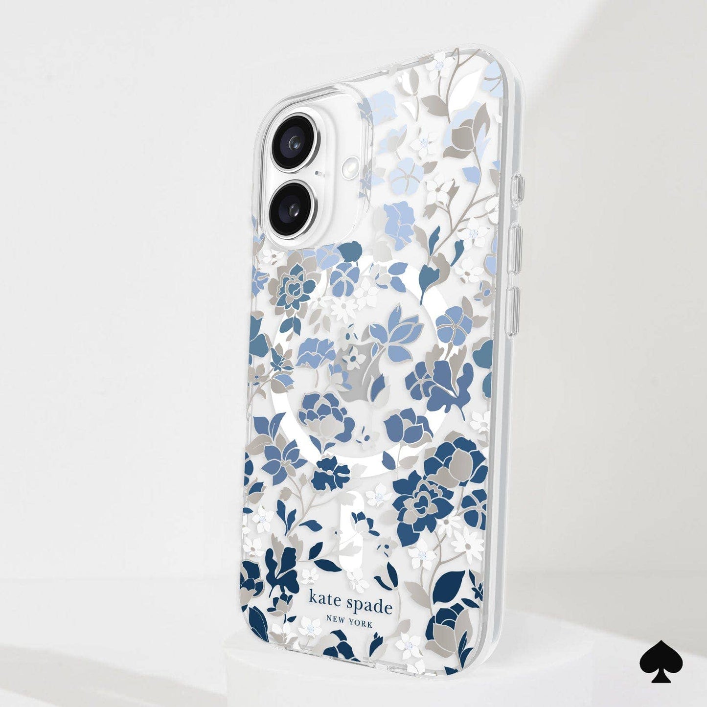 Kate spade new york iPhone 16 Flowerbed Blue MagSafe