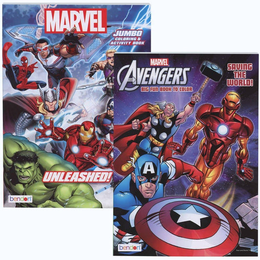 Avengers 80 Page Coloring Book