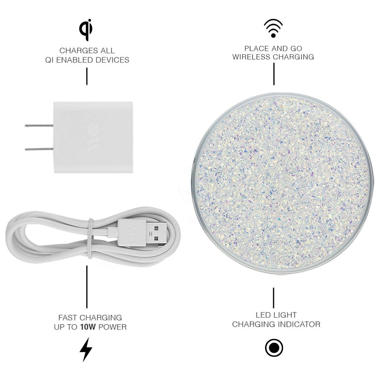Case-Mate Twinkle Power Disc - Wireless Charger