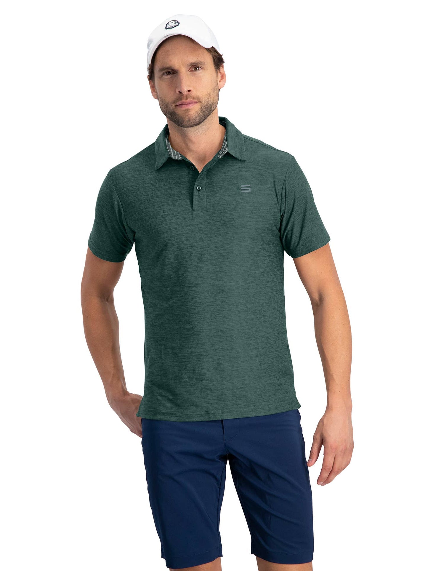 Men's Quick Dry Golf Shirts - Short Sleeve, Athletic Polo
