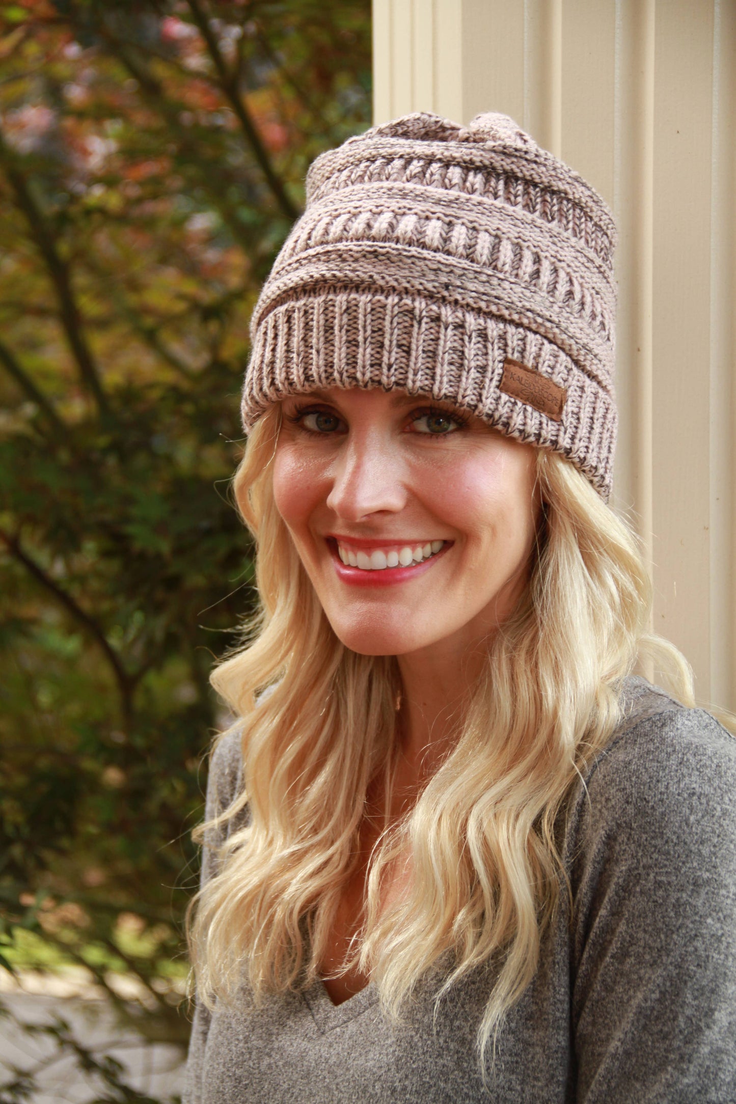 Hat Knit Beanie, 6 Assorted