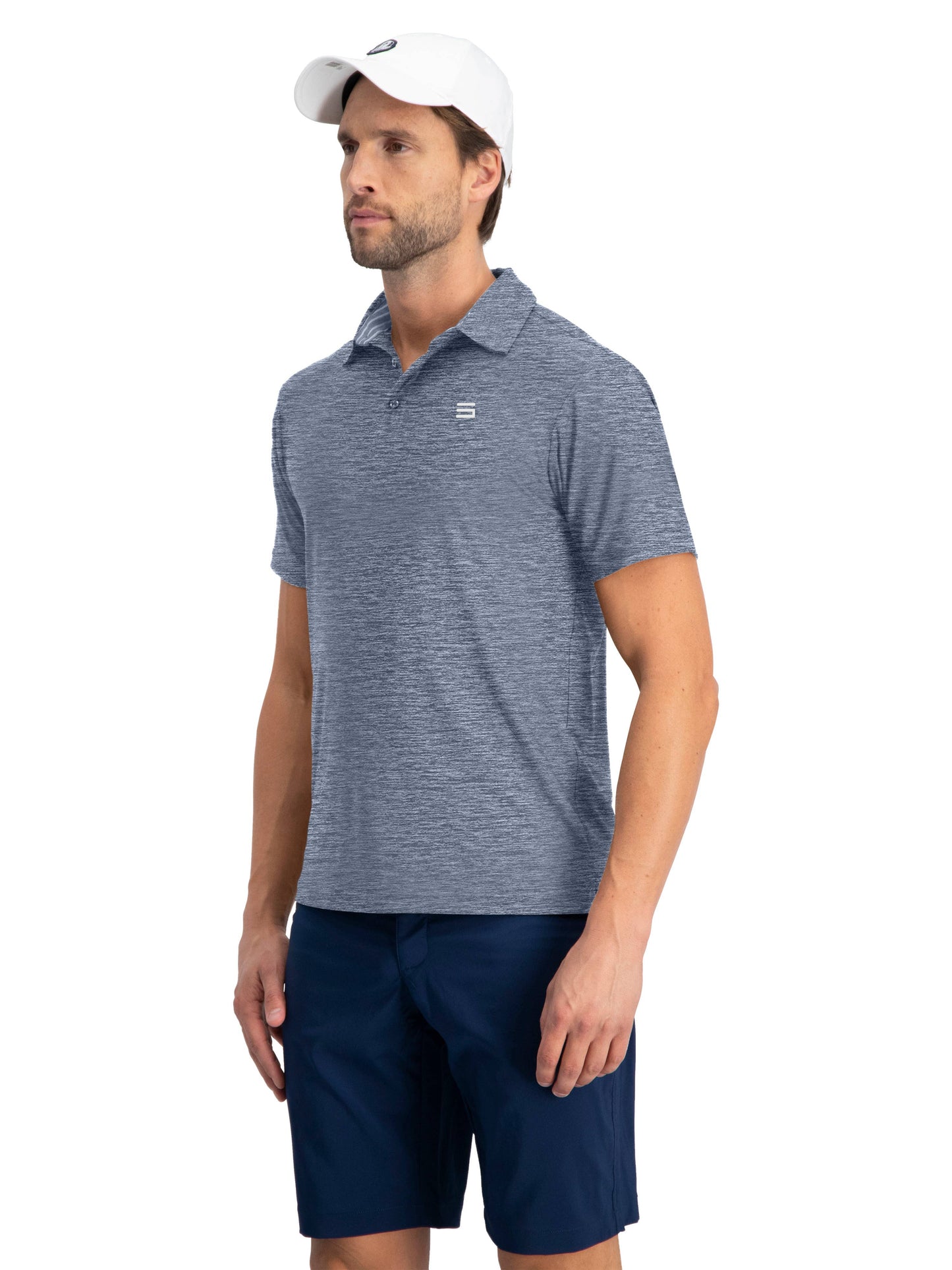 Men's Quick Dry Golf Shirts - Short Sleeve, Athletic Polo