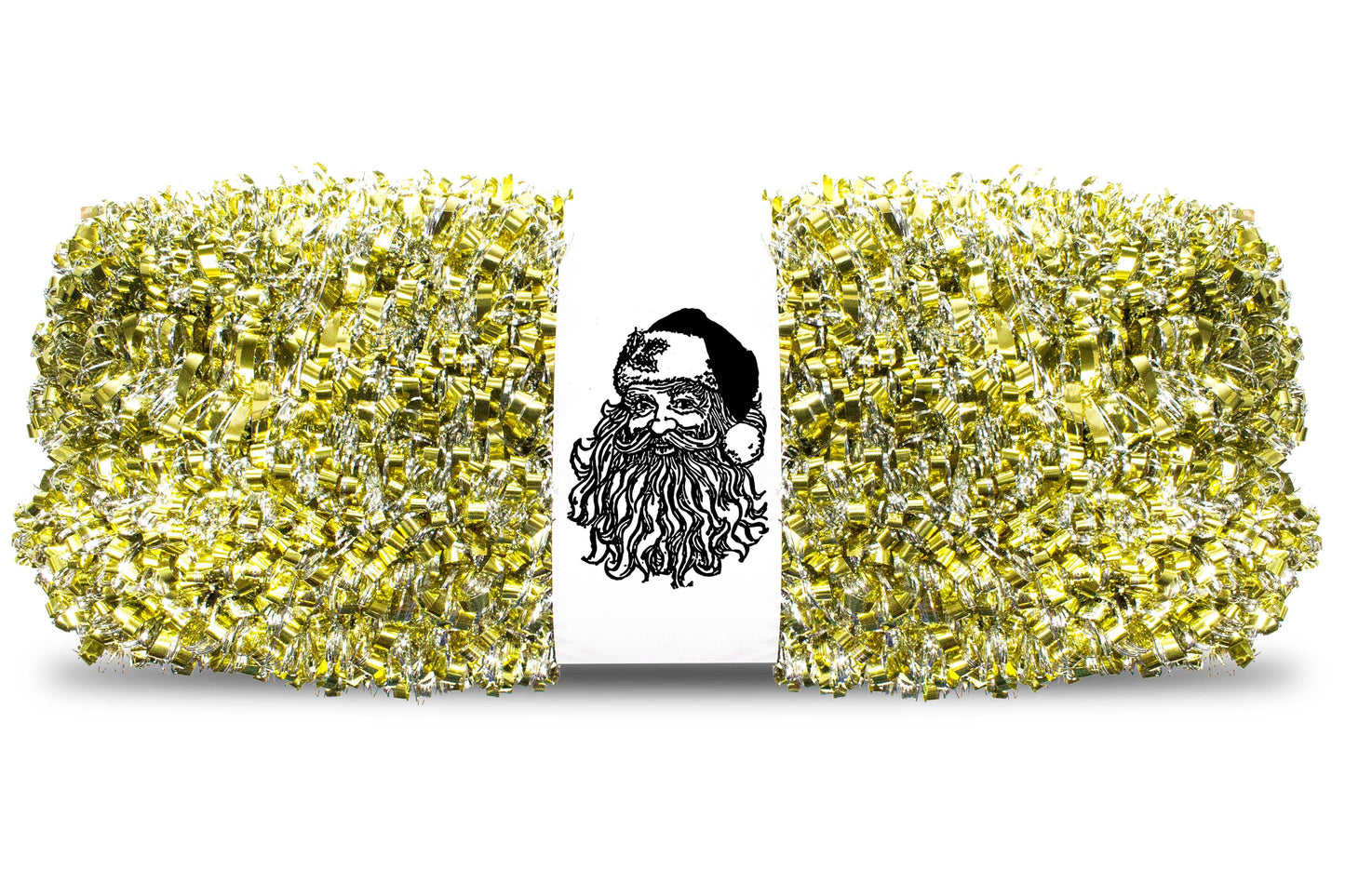 100' Gold and Silver Metallic Tinsel Garland