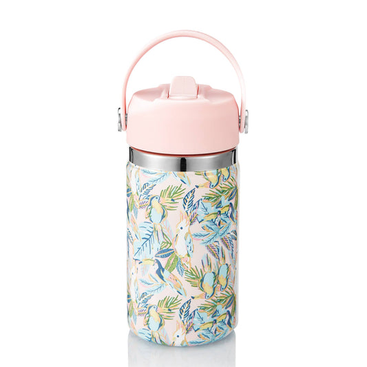 Kids Paradise Palm 12 Oz. Bottle With Straw Cap