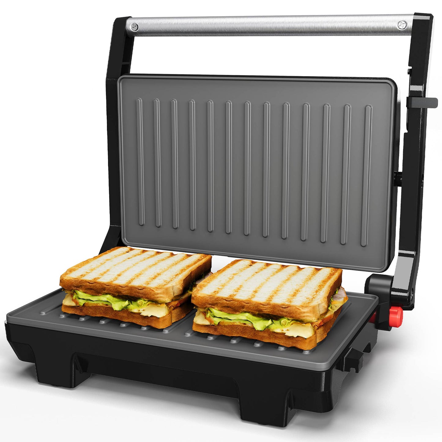 Panini Press Sandwich Maker: Electric Panini Press Grill
