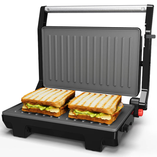 Panini Press Sandwich Maker: Electric Panini Press Grill