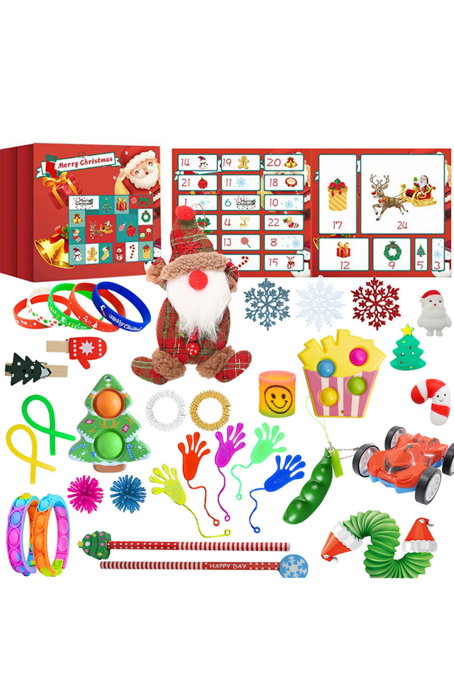 25 DAYS UNTIL CHRISTMAS CALENDER FIDGET TOY