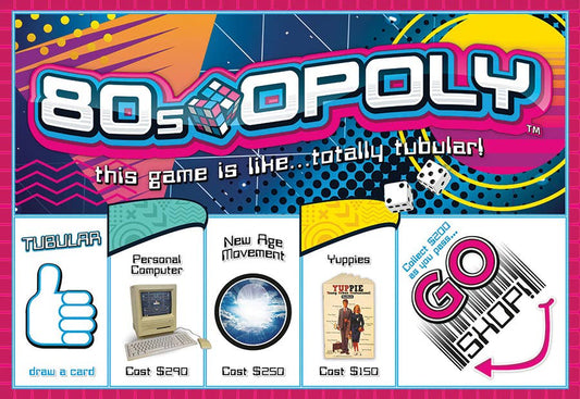 80s-Opoly Board Game, by Late for the Sky