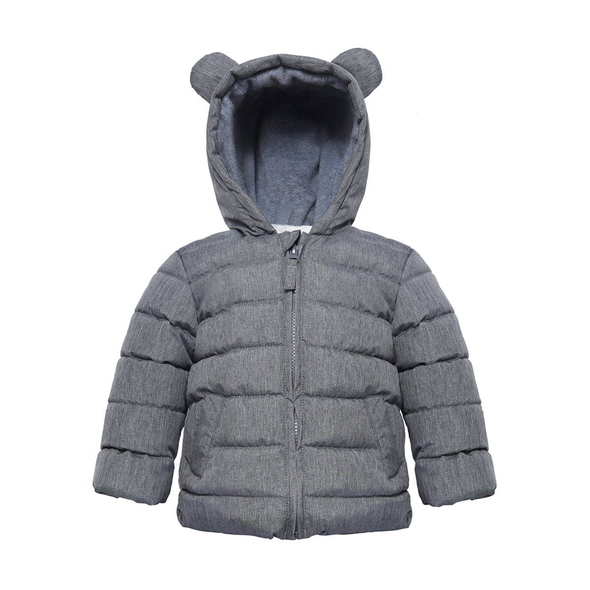 Baby Toddler Boys' Fleece Lined Puffer Jacket