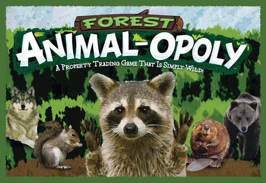 Forest Animal-Opoly Board Game, by Late for the Sky