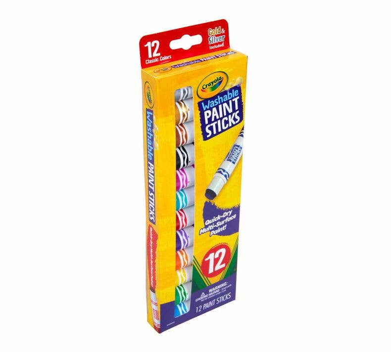 Crayola 12 Count Washable Paint Sticks