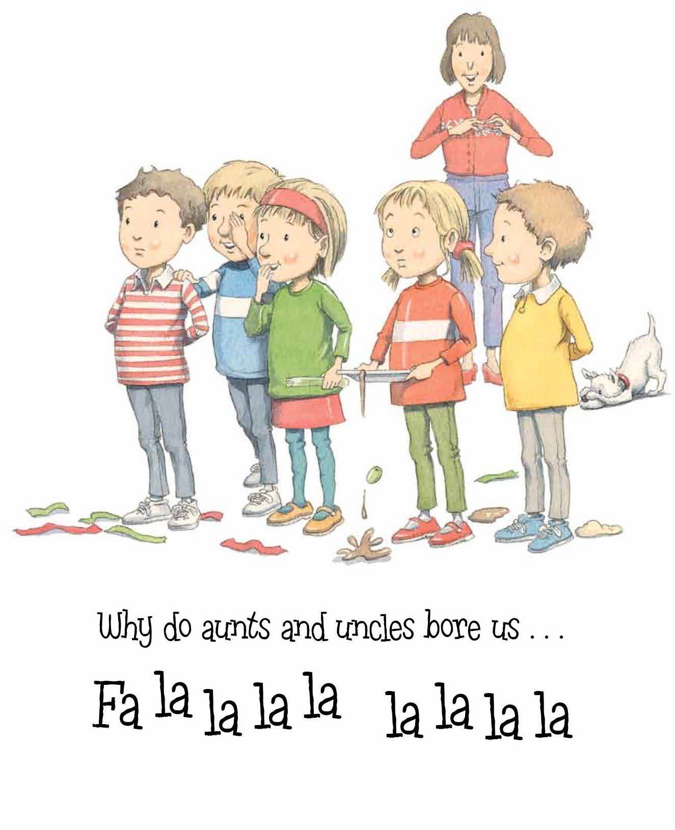 Deck the Walls!: A Wacky Christmas Carol Picture Book