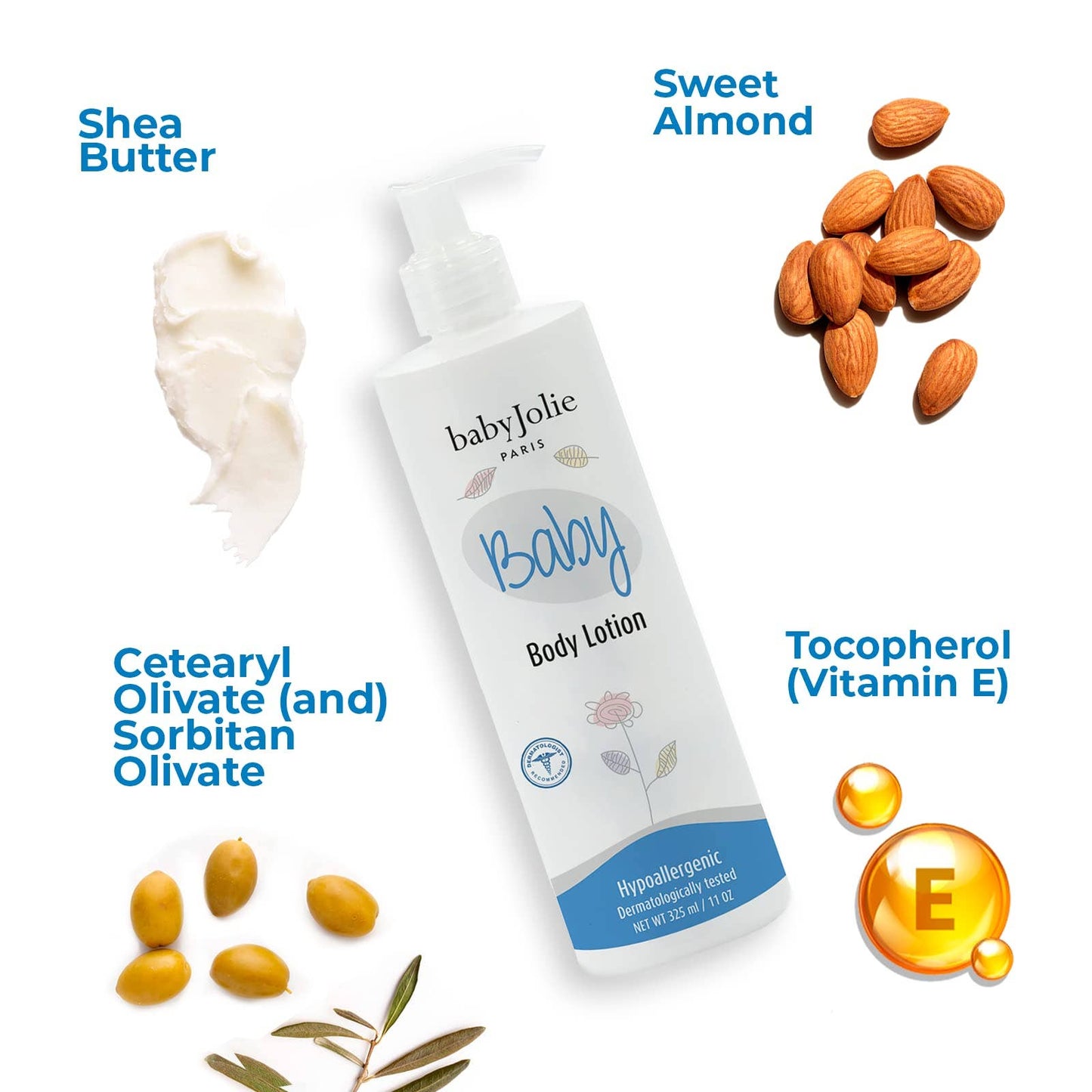 Baby Jolie Baby Body Lotion | Hypoallergenic