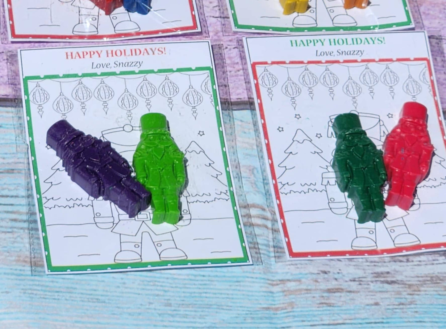 Toy Soldier Coloring Kit – Christmas Party Favors for Kids