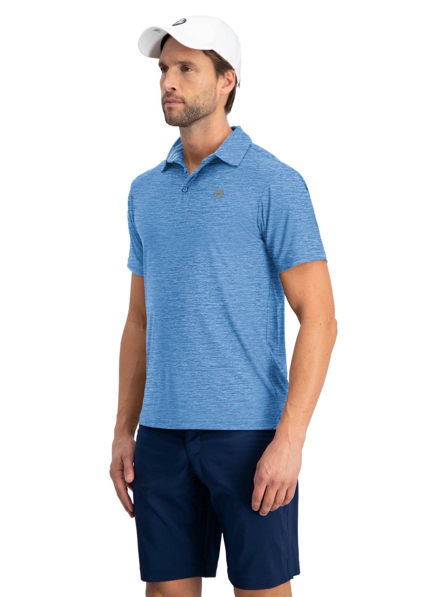 Men's Quick Dry Golf Shirts - Short Sleeve, Athletic Polo