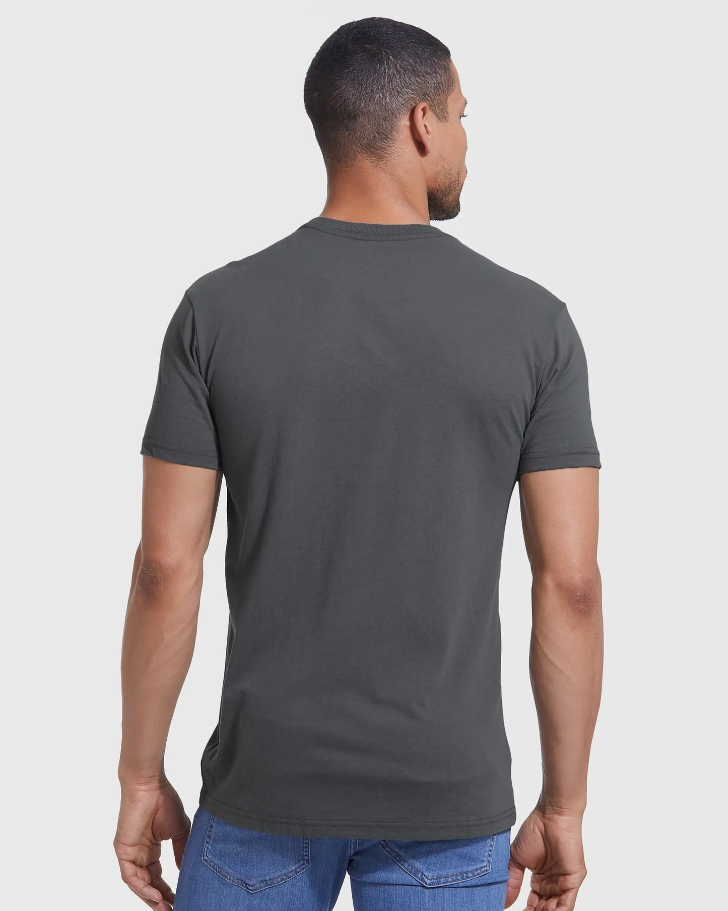 Short Sleeve T-Shirt | Crew Neck | Carbon