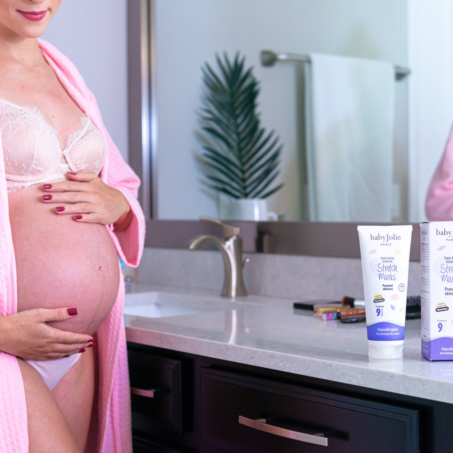 Baby Jolie Pregnancy Stretch Marks Lotion, Triple Action