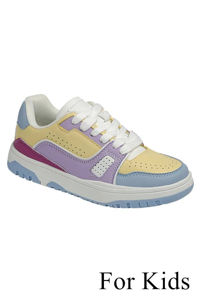 Kids Lace up Sneaker Shoes FL-RICH-35K