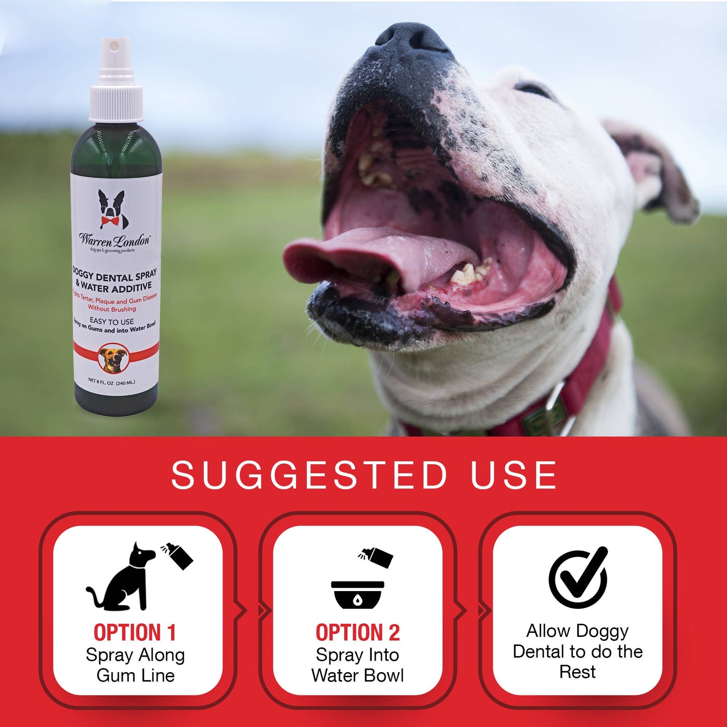 Doggy Dental Spray - 8 oz