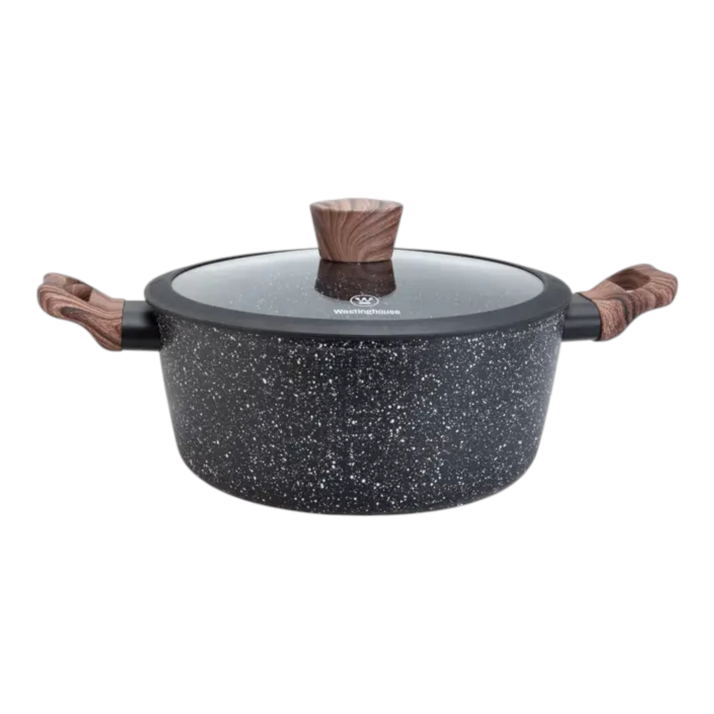 Westinghouse 4.5-Quart Casserole with Lid - Marble Series