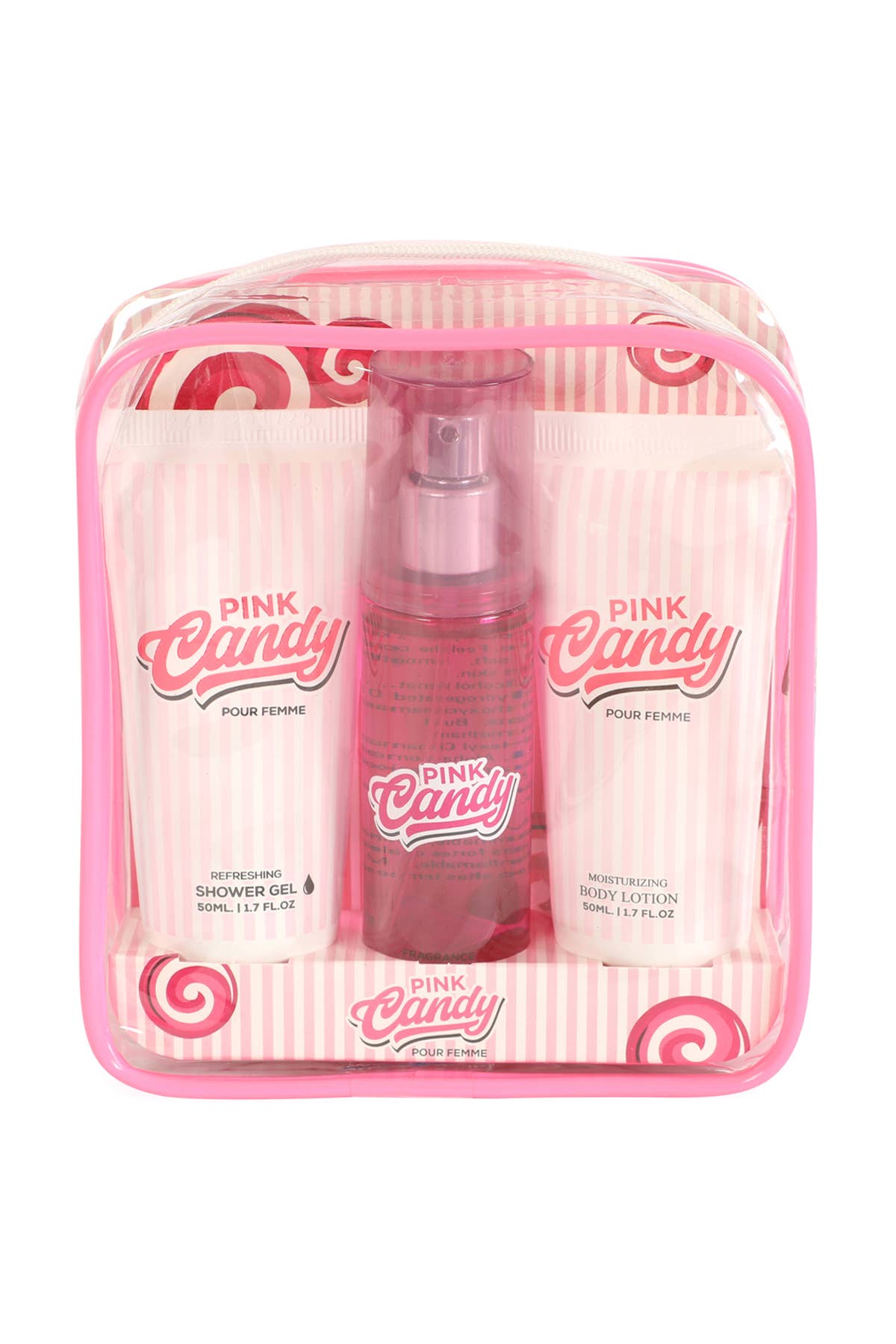 Pink Candy Perfume Body Care GIft Set for Women