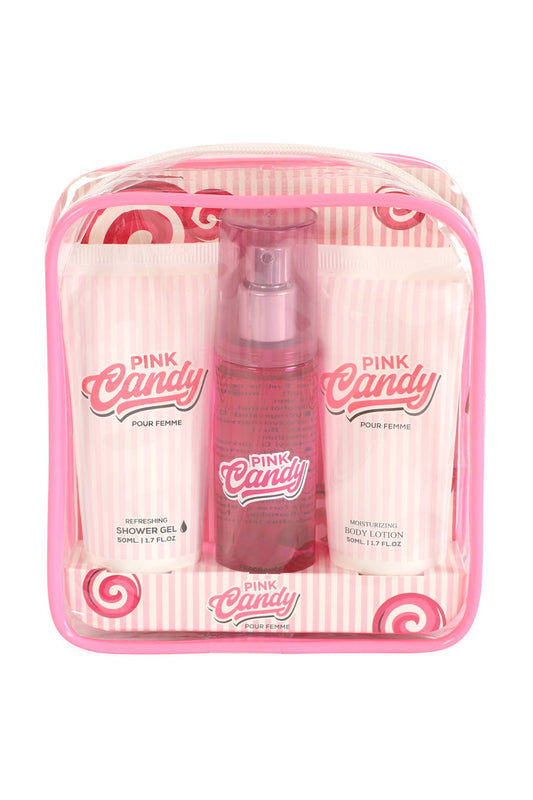 Pink Candy Perfume Body Care GIft Set for Women