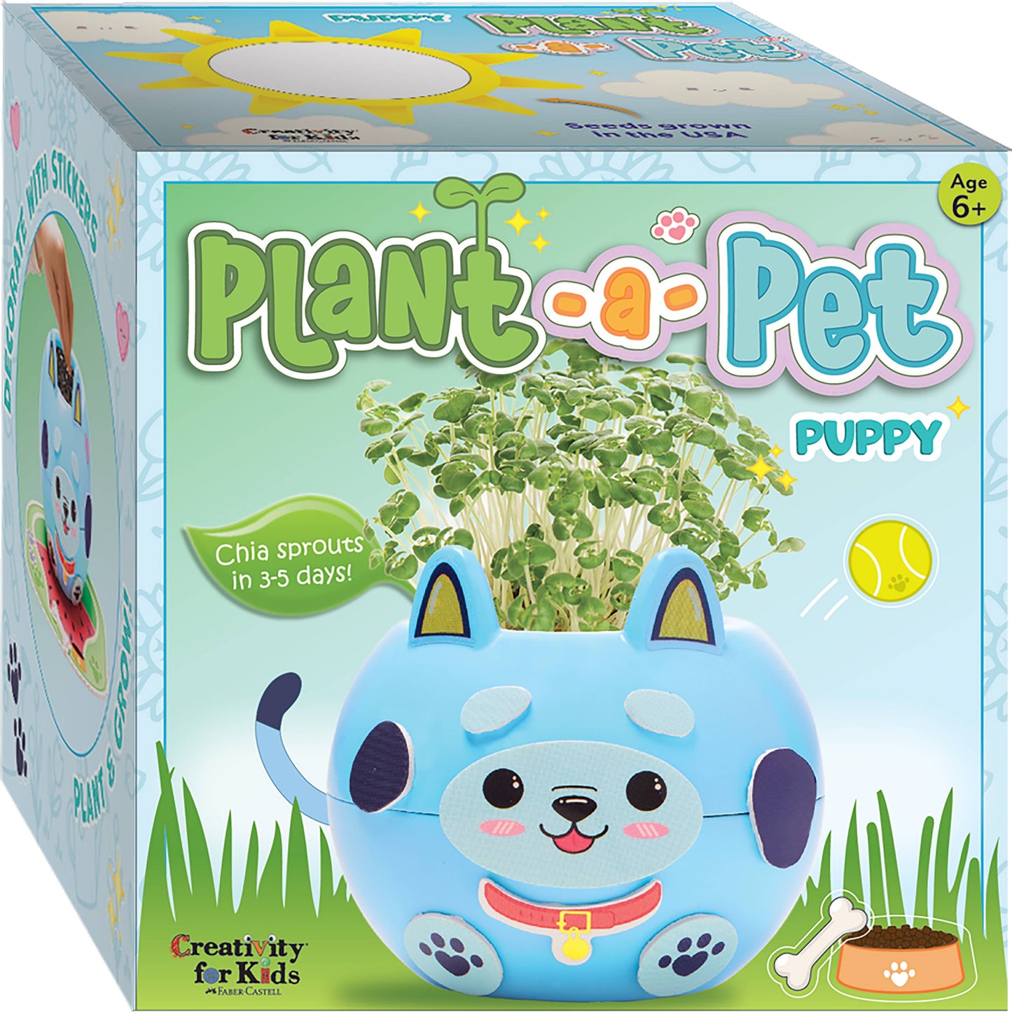 Plant and Decorate a Pet Mini Grow Craft Kit for Kids
