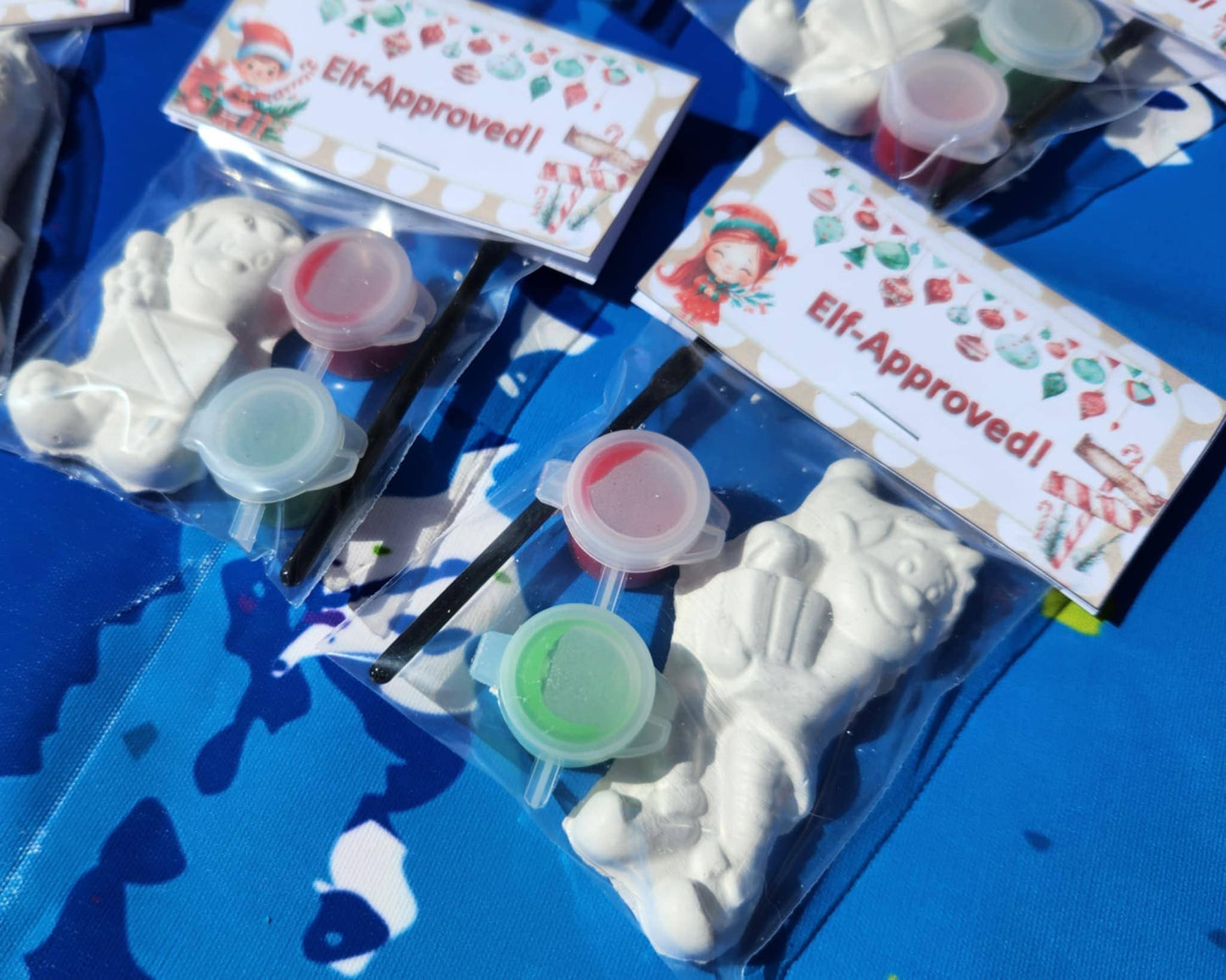 Little Elf Christmas Plaster Paint Kits | Party Activity