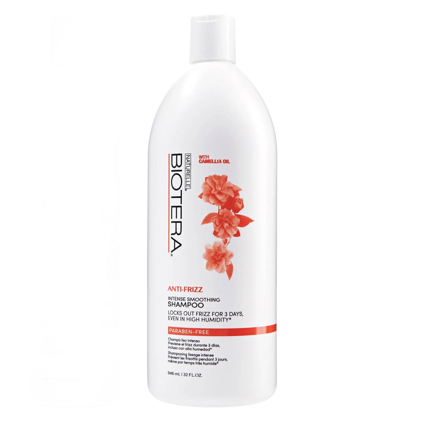 Biotera Anti Frizz Intense Smoothing Shampoo, 32 Oz.