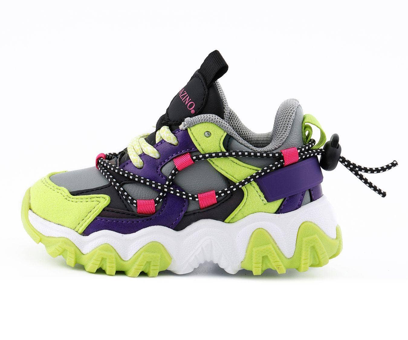 KIDS DYNAMITE GREY | LIME