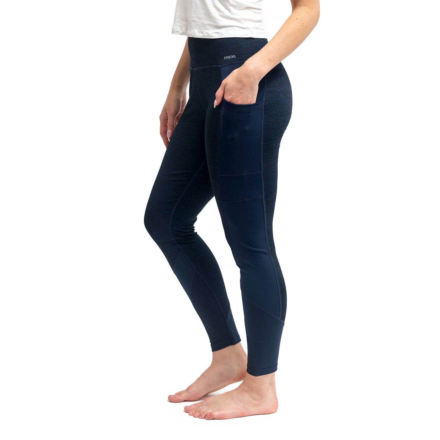FITKICKS Crossover Legging Colorblocked Collection