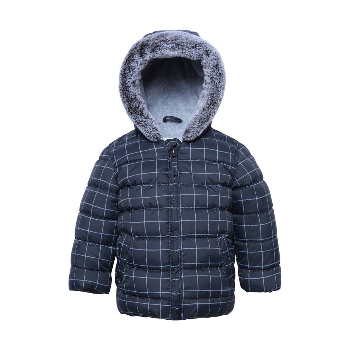 Baby Toddler Boys' Fleece Lined Puffer Jacket