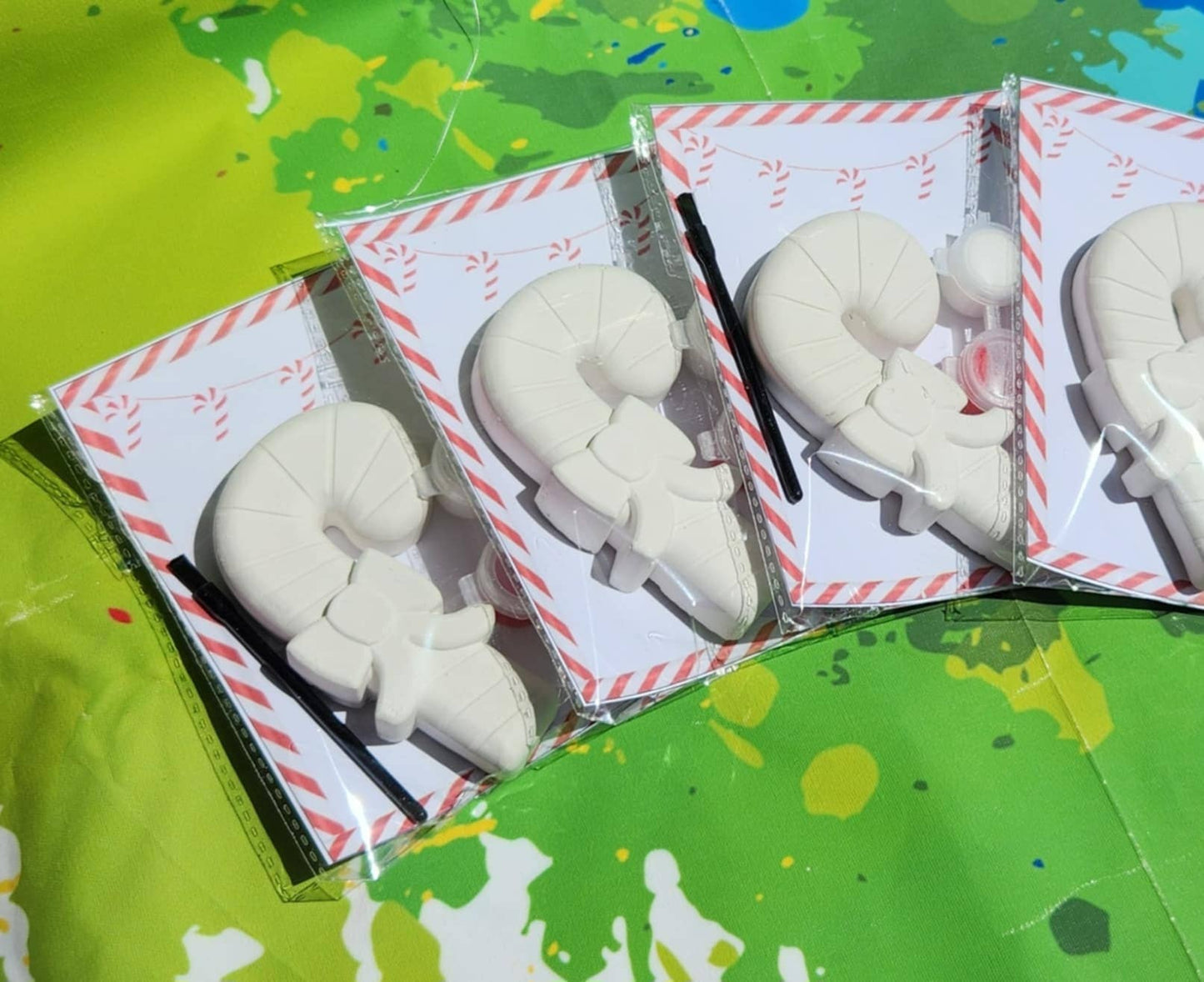 Candy Cane Paint Kit | Christmas Party | Party Favors |