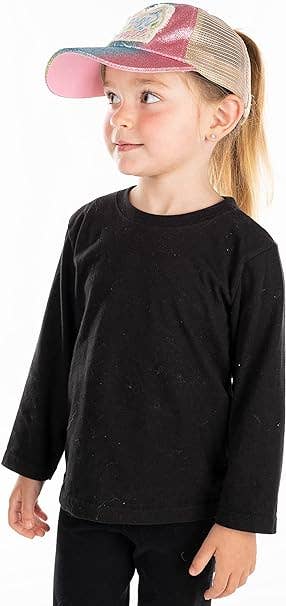 Kids Criss Cross Ponycap - Always Be a Mermaid - Glitter